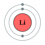 锂的电子層（2, 1）
